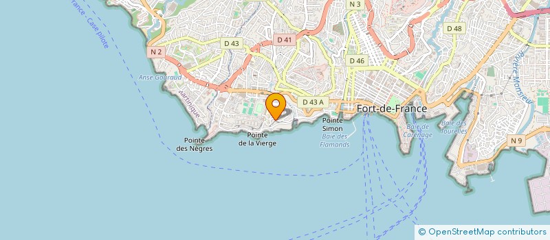 localisation de l'entreprise AN BALAN BA TOUT' MOUN  FORT-DE-FRANCE