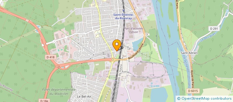 localisation de l'entreprise AN BAT  SAINT-ETIENNE-DU-ROUVRAY