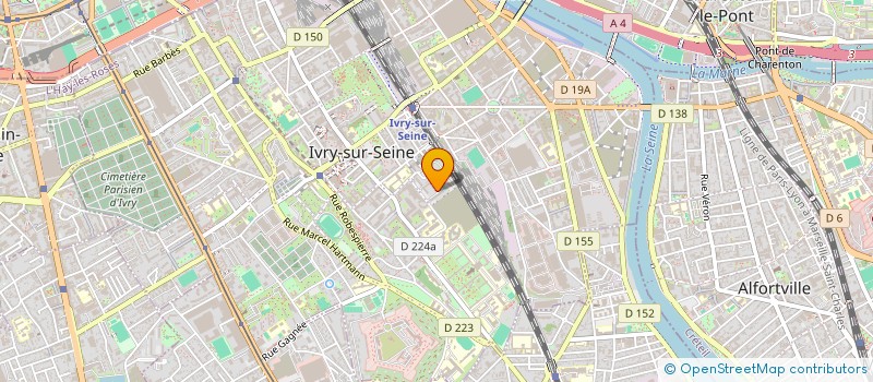 localisation de l'entreprise AN BAYE GROUP  IVRY-SUR-SEINE