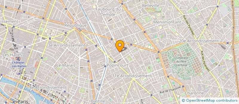 localisation de l'entreprise AN BELLIL  PARIS