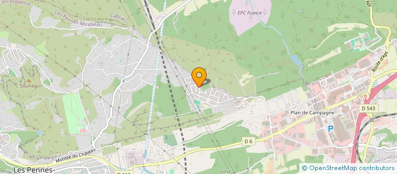 localisation de l'entreprise AN BTP à LES PENNES-MIRABEAU