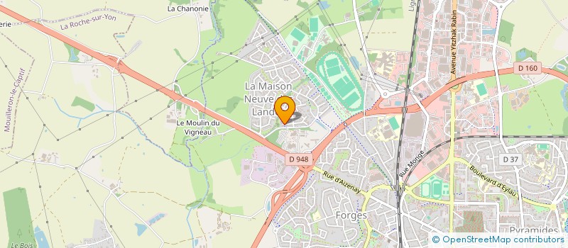localisation de l'entreprise AN CARRAIG DANSES IRLANDAISES à LA ROCHE-SUR-YON
