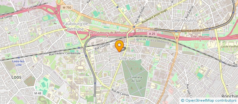 localisation de l'entreprise AN CARS  WATTRELOS