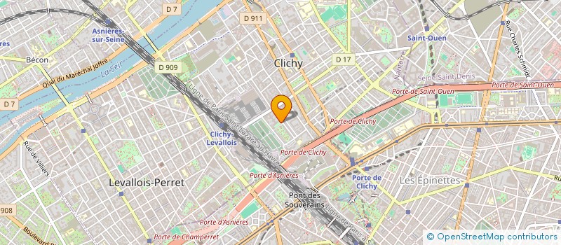 localisation de l'entreprise AN CLEAN à CLICHY