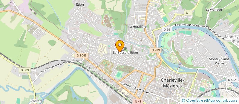 localisation de l'entreprise AN CONNECT à CHARLEVILLE-MEZIERES
