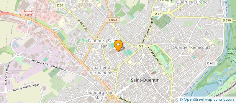 localisation de l'entreprise AN CONSEIL à SAINT-QUENTIN