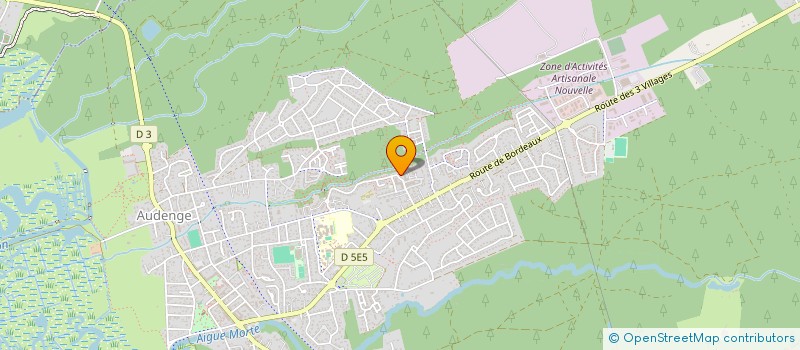 localisation de l'entreprise AN CONSTRUCTION  AUDENGE