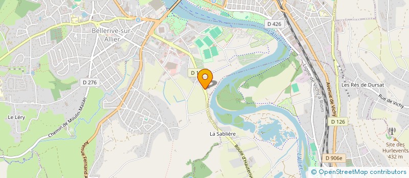localisation de l'entreprise AN DA à BELLERIVE-SUR-ALLIER