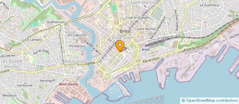 localisation de l'entreprise AN DAOL VRAS à BREST