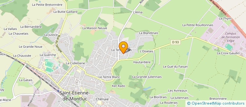 localisation de l'entreprise AN DIGITAL SERVICE à SAINT-ETIENNE-DE-MONTLUC