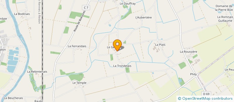 localisation de l'entreprise AN DIORREN  GUIPRY-MESSAC