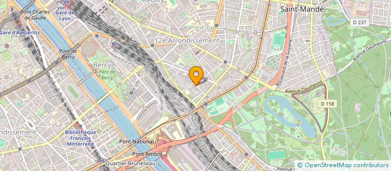 localisation de l'entreprise AN DISTRIBUTION à PARIS