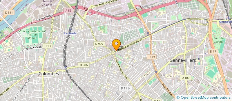 localisation de l'entreprise AN DISTRIBUTION à ASNIERES-SUR-SEINE