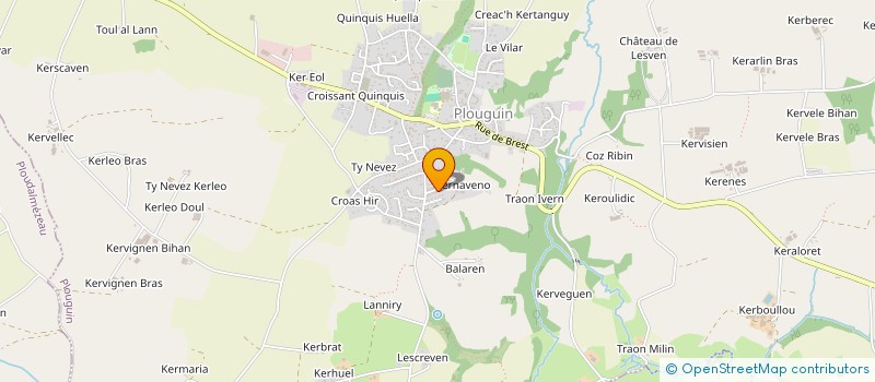 localisation de l'entreprise AN EOL  PLOUGUIN