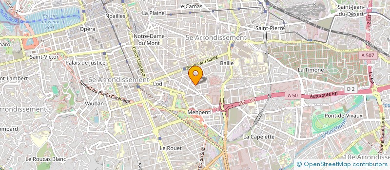 localisation de l'entreprise AN FORMAT  MARSEILLE