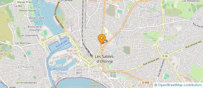 localisation de l'entreprise AN'IMEZ-VOUS à LES SABLES D'OLONNE
