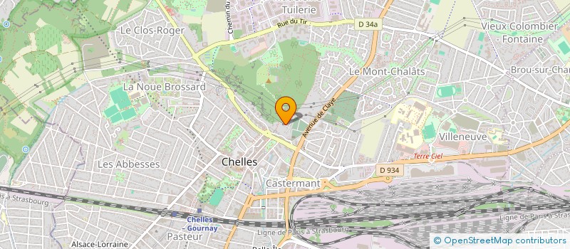 localisation de l'entreprise AN INTERNET COMPANY  CHELLES