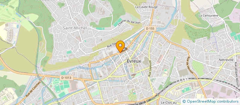 localisation de l'entreprise AN INVEST à EVREUX