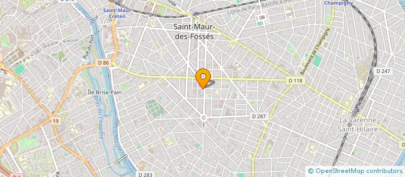 localisation de l'entreprise AN INVESTISSEMENTS à SAINT-MAUR-DES-FOSSES