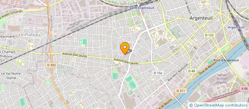 localisation de l'entreprise AN INVESTMENTS  ARGENTEUIL