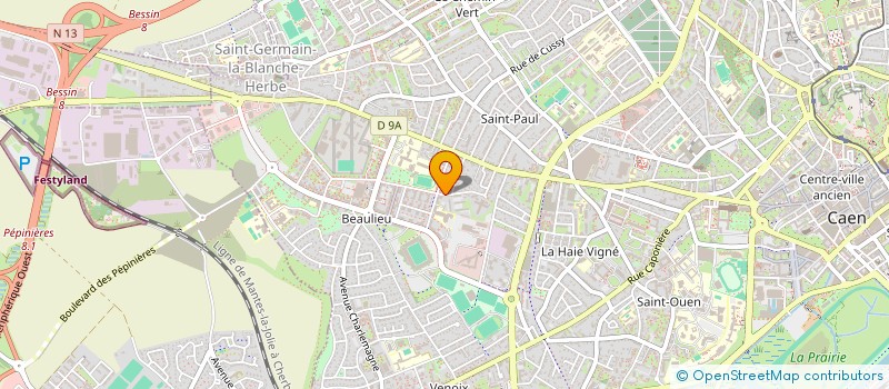 localisation de l'entreprise AN ISOLATION à CAEN