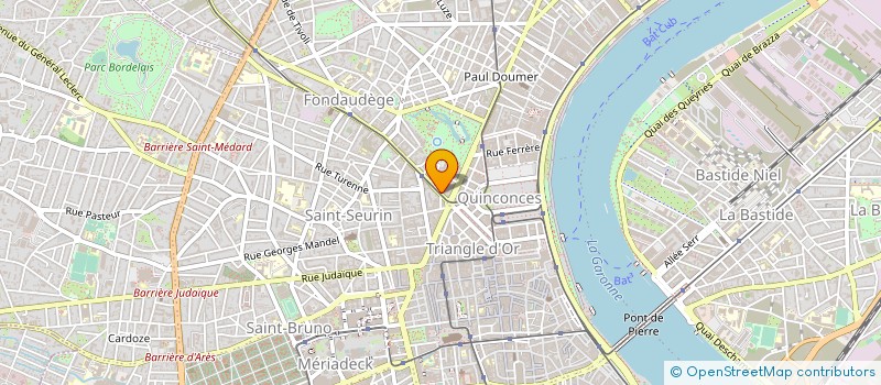 localisation de l'entreprise AN J  BORDEAUX