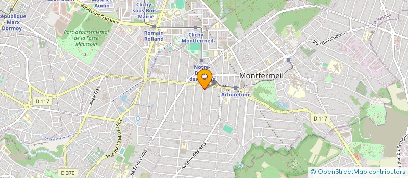 localisation de l'entreprise AN MARGARETTA à MONTFERMEIL