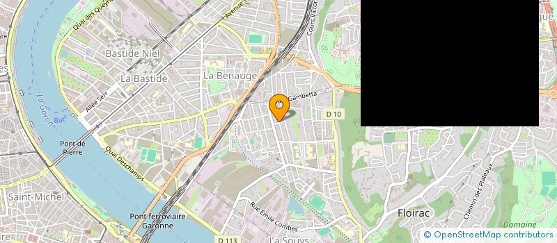 localisation de l'entreprise AN MERIT  CENON