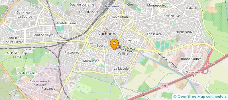 localisation de l'entreprise AN-MO BIEN ETRE  NARBONNE