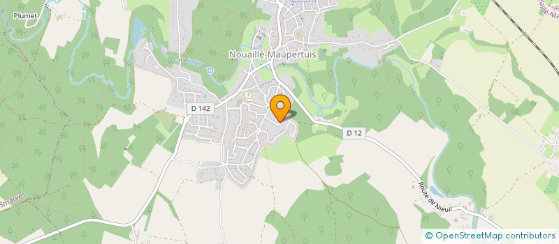 localisation de l'entreprise AN MOTORS  NOUAILLE-MAUPERTUIS