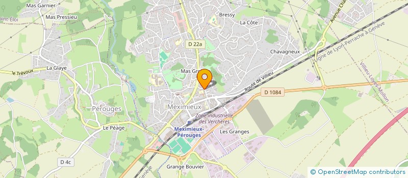 localisation de l'entreprise AN-NAM à MEXIMIEUX