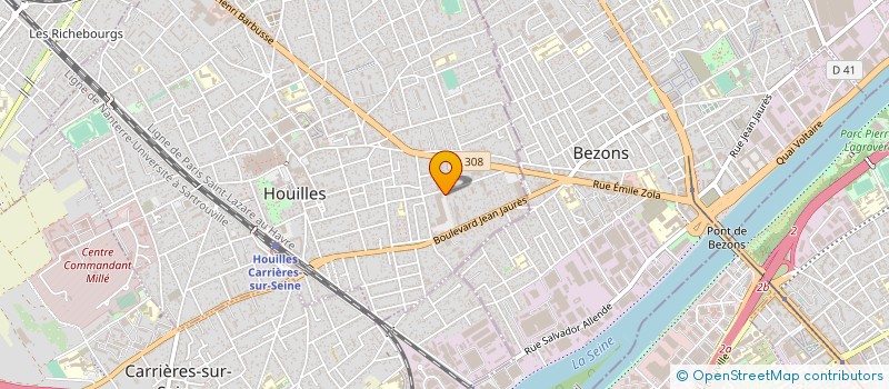 localisation de l'entreprise AN'NOL FRANCE à HOUILLES