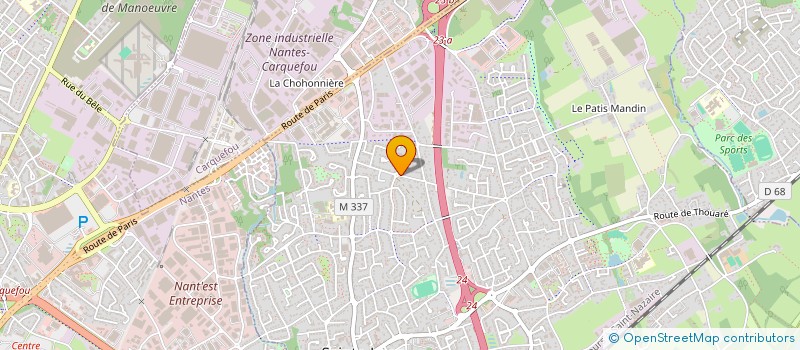 localisation de l'entreprise AN PRESTIGE TAXI  SAINTE-LUCE-SUR-LOIRE