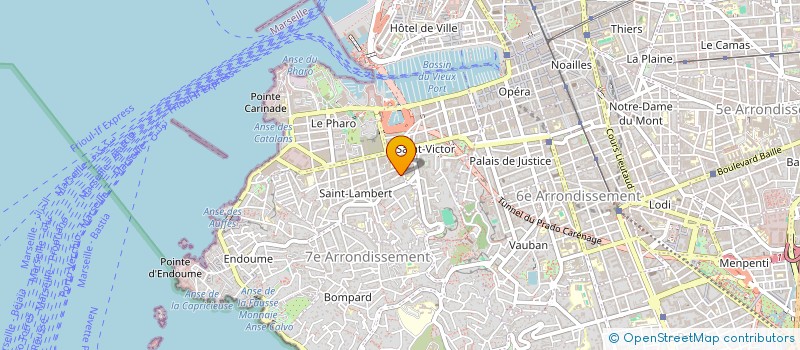 localisation de l'entreprise AN RA RE AM à LA CADIERE-D'AZUR