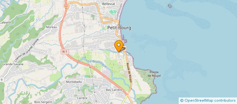 localisation de l'entreprise AN SAV FE SA  PETIT-BOURG