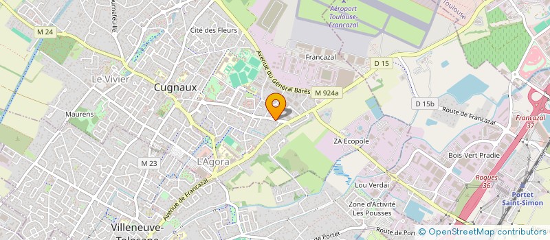 localisation de l'entreprise AN SILVA  CUGNAUX