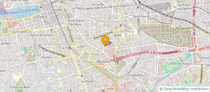 localisation de l'entreprise AN SOLUTIONS à MARSEILLE