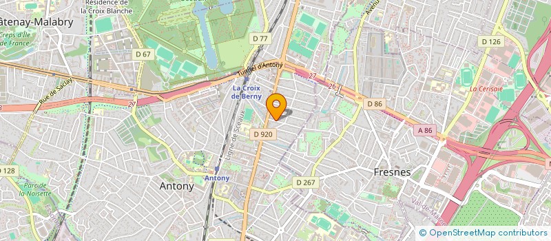 localisation de l'entreprise AN TI ALL à ANTONY