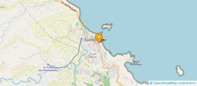 localisation de l'entreprise AN TI DOUSE à SAINTE-MARIE