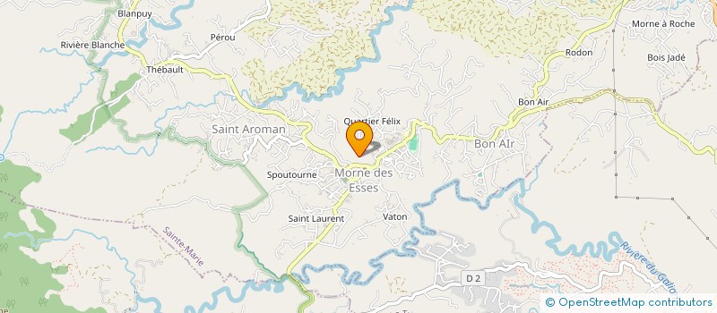 localisation de l'entreprise AN TI KOUT POUS à SAINTE-MARIE