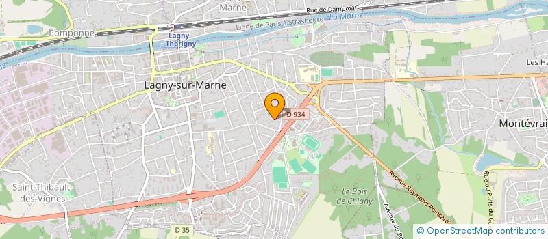 localisation de l'entreprise AN TI KOZ  LAGNY-SUR-MARNE