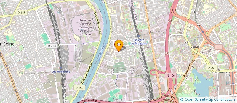 localisation de l'entreprise AN-TO-BAT à ALFORTVILLE