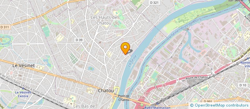 localisation de l'entreprise AN TRANSPORT  CHATOU