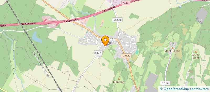 localisation de l'entreprise AN TRAVAUX ET MUTI SERVICE (AN/TMS)  SAMPANS