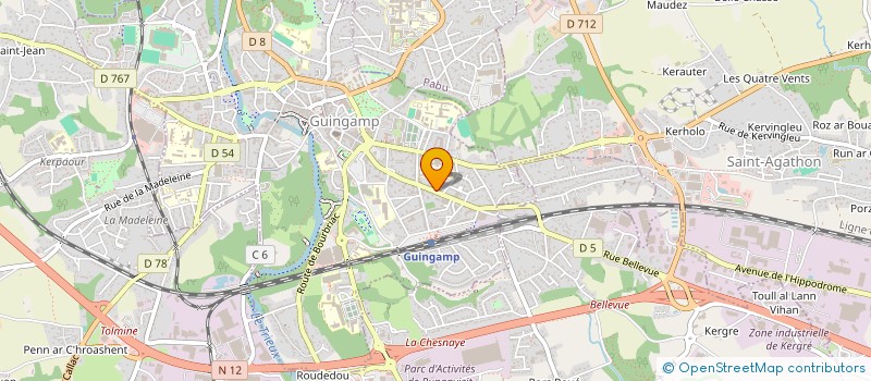 localisation de l'entreprise AN TREIZHER à NANTES