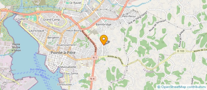localisation de l'entreprise AN WOUT CAR RENTAL à LES ABYMES