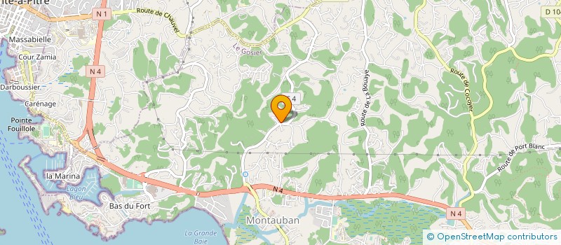 localisation de l'entreprise AN WOUT LOCATION PLUS  LE GOSIER