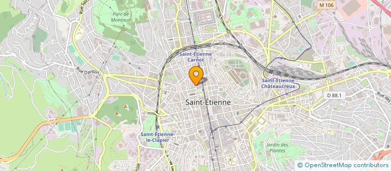 localisation de l'entreprise AN2B  SAINT-ETIENNE