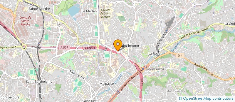 localisation de l'entreprise AN2M à MARSEILLE