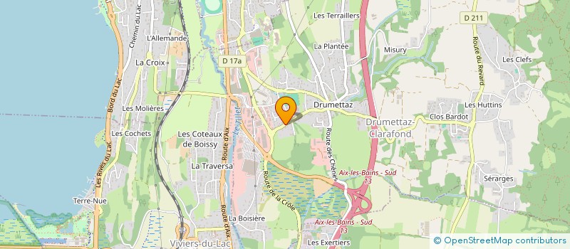 localisation de l'entreprise AN2N ENTRETIEN  AIX-LES-BAINS